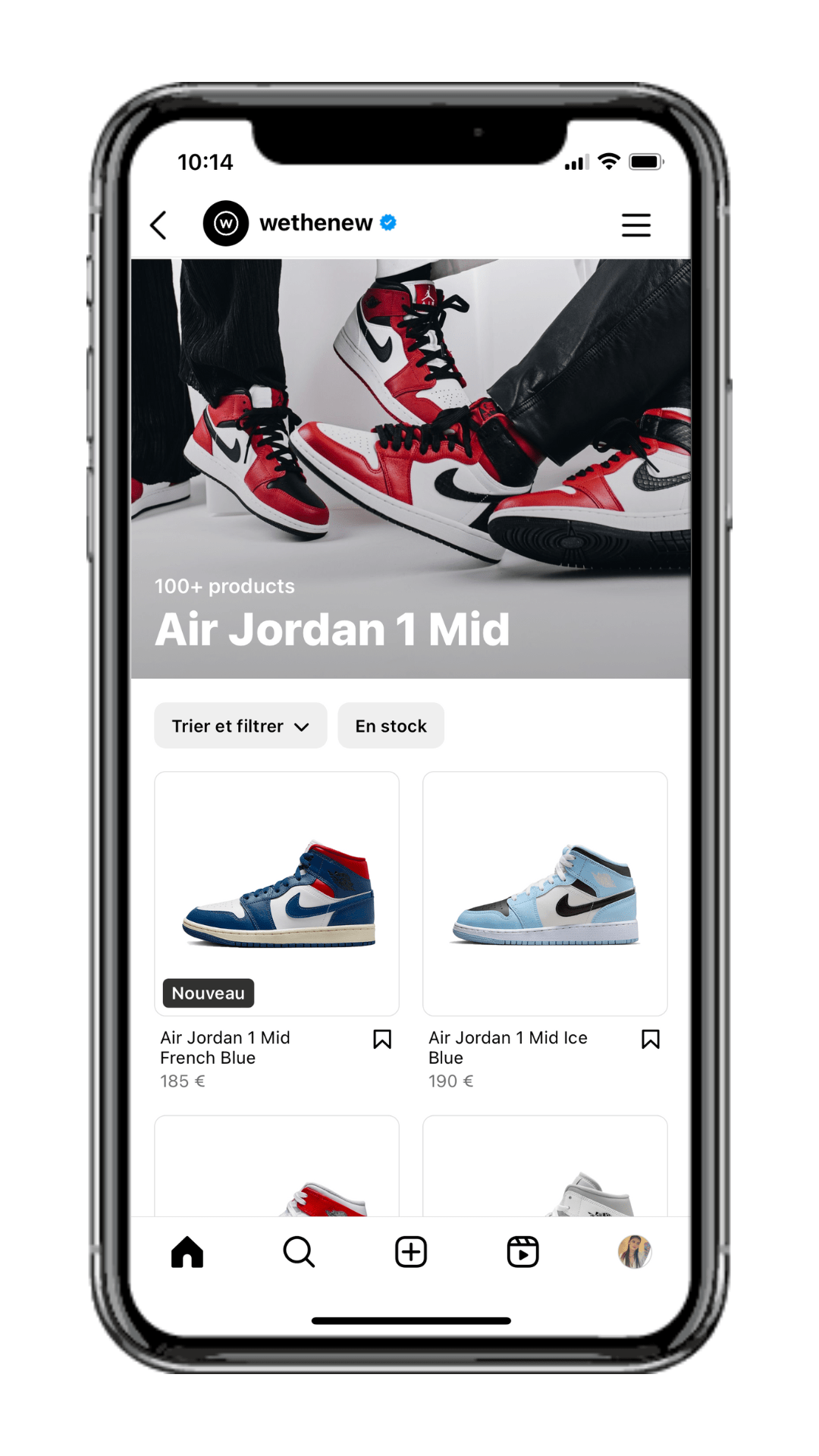 Etre visible en ligne : boutique instagram