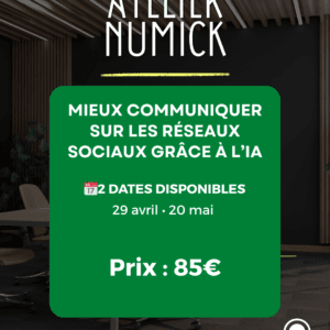Atelier mieux communiquer sur les réseaux sociaux grâce à l'IA